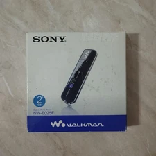 Sony Walkman NW-E025F Blue Color Digital Music Player 2GB Bundle