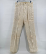 VTG Wrangler 13MWZ Cowboy Cut Jeans 32x36 USA Mottled Western Distressed NOS