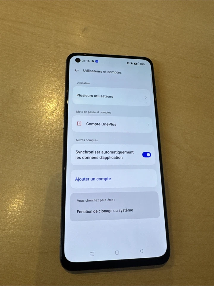 SMARTPHONE ONEPLUS NORD 2 5G DN2103 256 Go DUAL SIM 6,43 POUCES GRIS NO NORD 3 - Photo 3/4