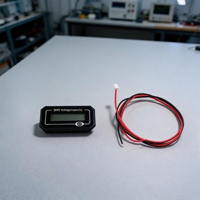 Spannungsanzeige Tester schwarz LCD Display für DC 8V 99 9V Batterien
