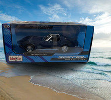Maisto 124 1970 Corvette Convertable Blue Diecast 31202 Special Edition Maisto 124 1970 Corvette Convertable Blue Diecast 31202 Special Edition