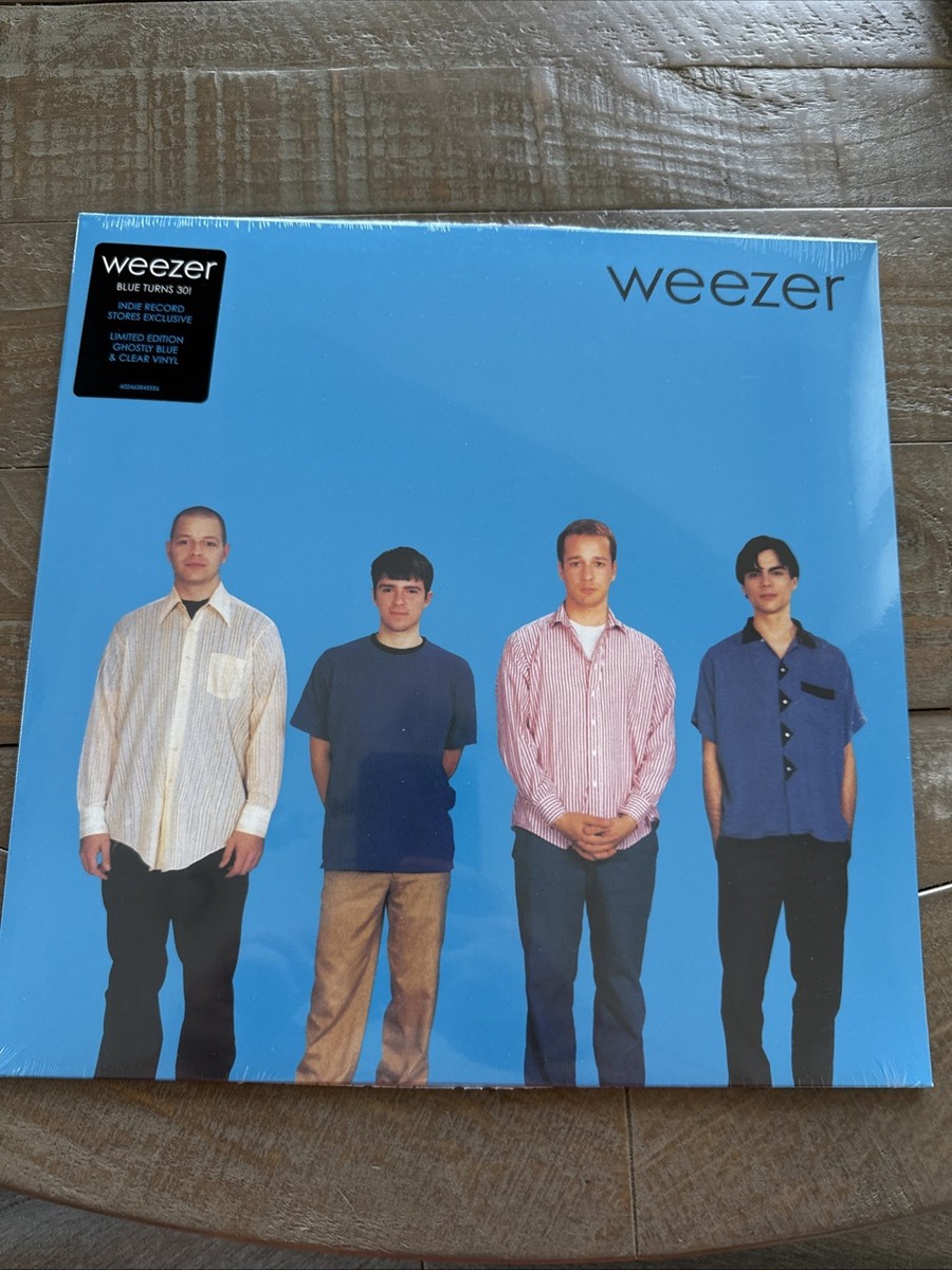 Weezer, Blue Album, LTD ED. GHOSTLY BLUE COLORED SPLATTER