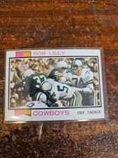 Bob Lilly 1973 Topps Football Card #450 - Dallas Cowboys Defensive Tackle 041
