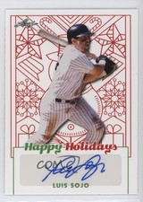 2023 Leaf Holiday Packs Luis Sojo #BA-LS2 Auto 0h1