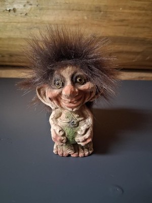 NyForm Norway Troll boy with long nose Troll # 060 New with Tags 2009