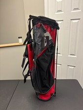 NEW WITH TAGS SUN MOUNTAIN STAND BAG - RED, GREY  BLACK