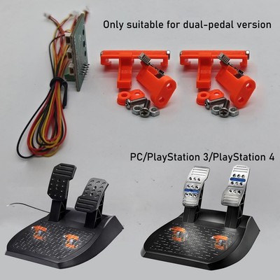 For Thrustmaster T150/T300RS Dual Pedal Hall Sensor Upgrade Modification Kit