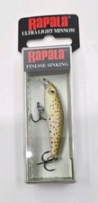 Rapala ULM 4 Rainbow Trout RT Ultra Light Minnow Finesse Sinking New in box
