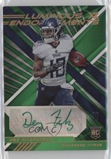 2021 Panini XR Luminous Endorsements Green 4/5 Dez Fitzpatrick Auto 1m1a