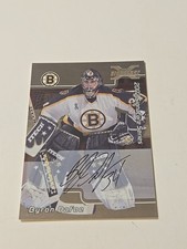 2002 In The Game Signature Series Byron Dafoe Lbd