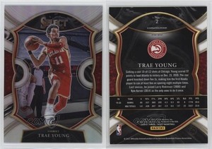 2020-21 Panini Select Concourse Silver Prizm Trae Young #2