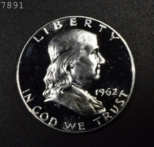 1962 Franklin Half Dollar "Proof" *Free S/H After 1st Item*