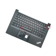 New For Lenovo Thinkpad E14 Gen 2 Black 5M11A35060 Palmrest Keyboard Backlit