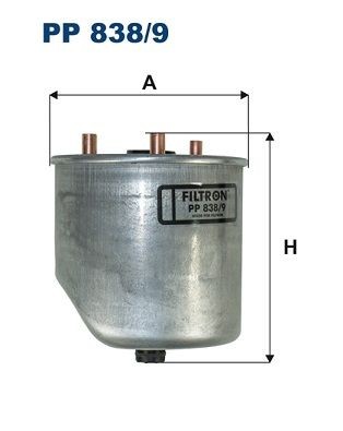 Kraftstofffilter Filtron PP 838 9 FÜR Ford Mazda Volvo Treibstofffilter-image