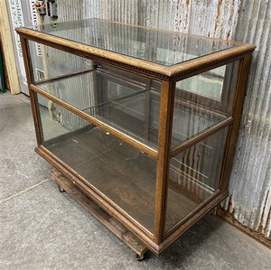Antique Glass Display Case | eBay