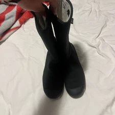 Bogs Summit Boots size Women 7 EU 38 Waterproof Black Pull On