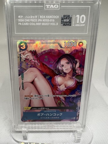 Boa Hancock (Alternate Art) graded TAG 10 for sale on eBay