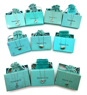 Auth Tiffany & Co. SV925 Necklace & Accessories 10 pcs W/Box/Bag V040478