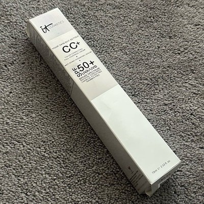 IT Cosmetics Your Skin But Better CC Full Coverage Cream SPF50 Medium BNIB 2.5OZ
