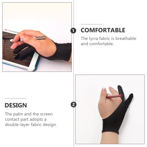 6 Pcs Painting Gloves Anti-accidental Touch Paper Sketching Tablet Drawing - 第 12/12 張圖片