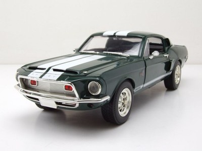Ford Shelby Mustang GT 500KR 1968 dunkelgrün Modellauto 1:18 Lucky Die Cast