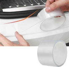 Car Door Collision-Proof Strips Door Edge Size: 33Ft x 2.8InColor: Transparent