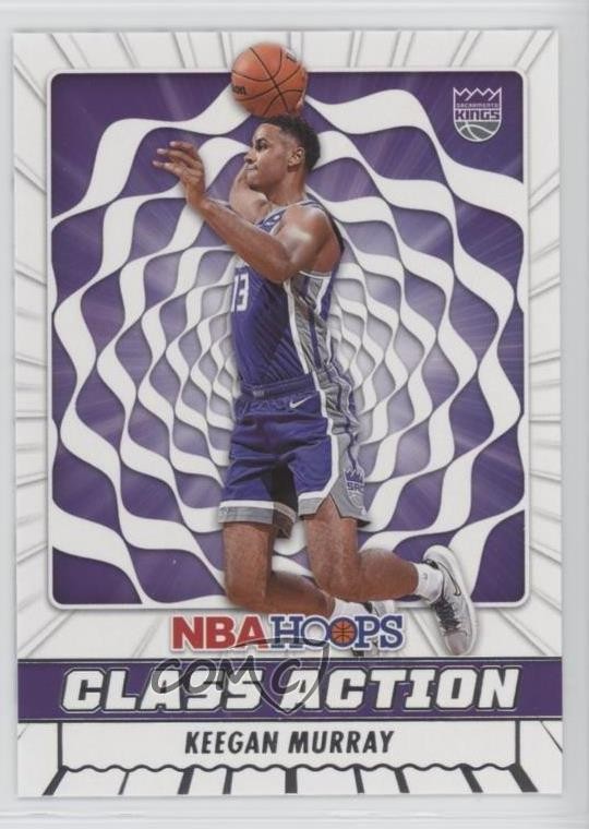 2022-23 Panini NBA Hoops Class Action Keegan Murray #4 00gy