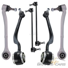 ATEC 4x QUERLENKER+TRAGGELENK 2x KOPPELSTANGE VORN VORDERACHSE FÜR BMW 7-ER E38