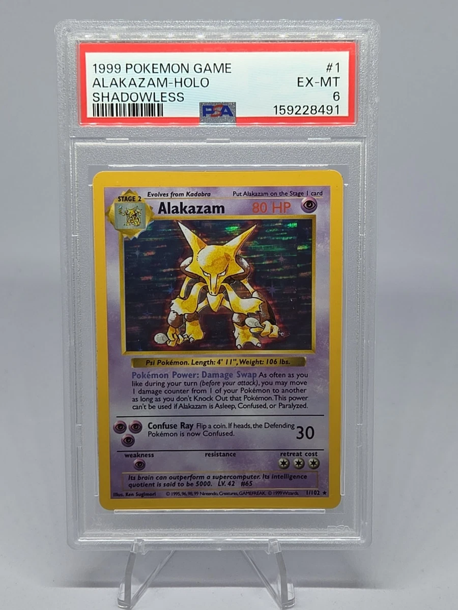 Pokémon TCG Professional Sports Authenticator (PSA) Base Set Grade