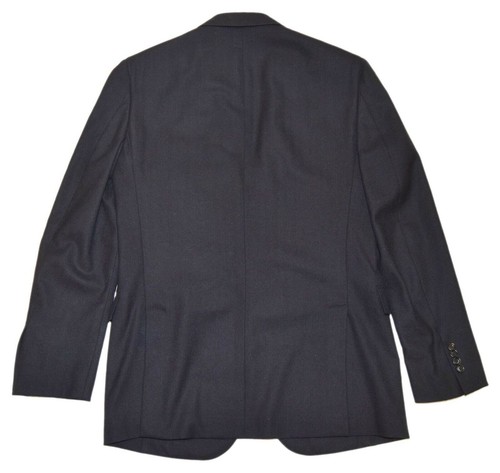 $1495 Polo Ralph Lauren Black Label Men Blazer Sport Coat Flannel Wool Italy 42L - Picture 4 of 8