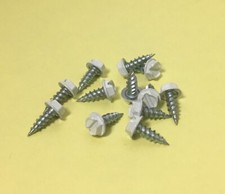 Gutter Downspout SCREWS 8-1/4" Head x 1/2"  22 Colors  12 Count or 100 Count