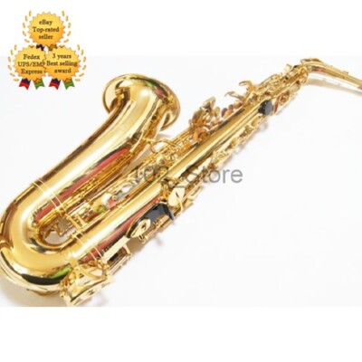 YAS-62 ゴールドサックス ケース付 Yamaha Yas-62 04 Alto Saxophone Gold + Hard Case -Factory