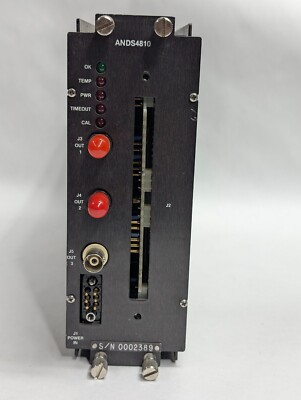 #ad ANDS4810 GE 12 Bit Analog to Digital A D Converter Test Data Component Equipment $127.49