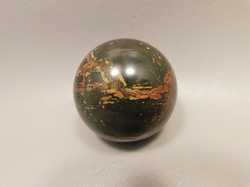 Cherry Creek Jasper Stone Sphere 2 inch Red Creek Jasper 50 mm Ball #O2 - Picture 5 of 10