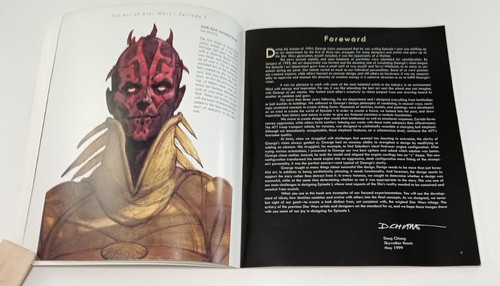 The Art of Star Wars: Episode 1 The Phantom Menace - Jonathan Bresman 1st Ed. PB - Picture 5 of 9