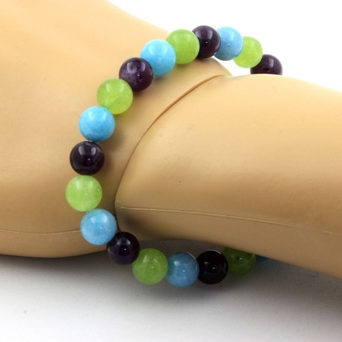 REGALO DI ANNIVERSARIO per la sua catena di ametista naturale bracciale