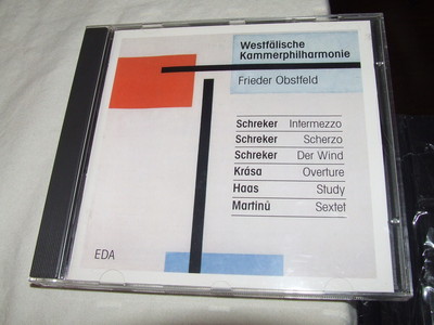 Westfälische Kammerphilharmonie/Frieder Obstfeld | CD | Schreker cd EDA