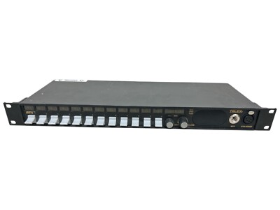 RTS TELEX KP12 4 PIN BLACK 12-Position Key Panel Intercom