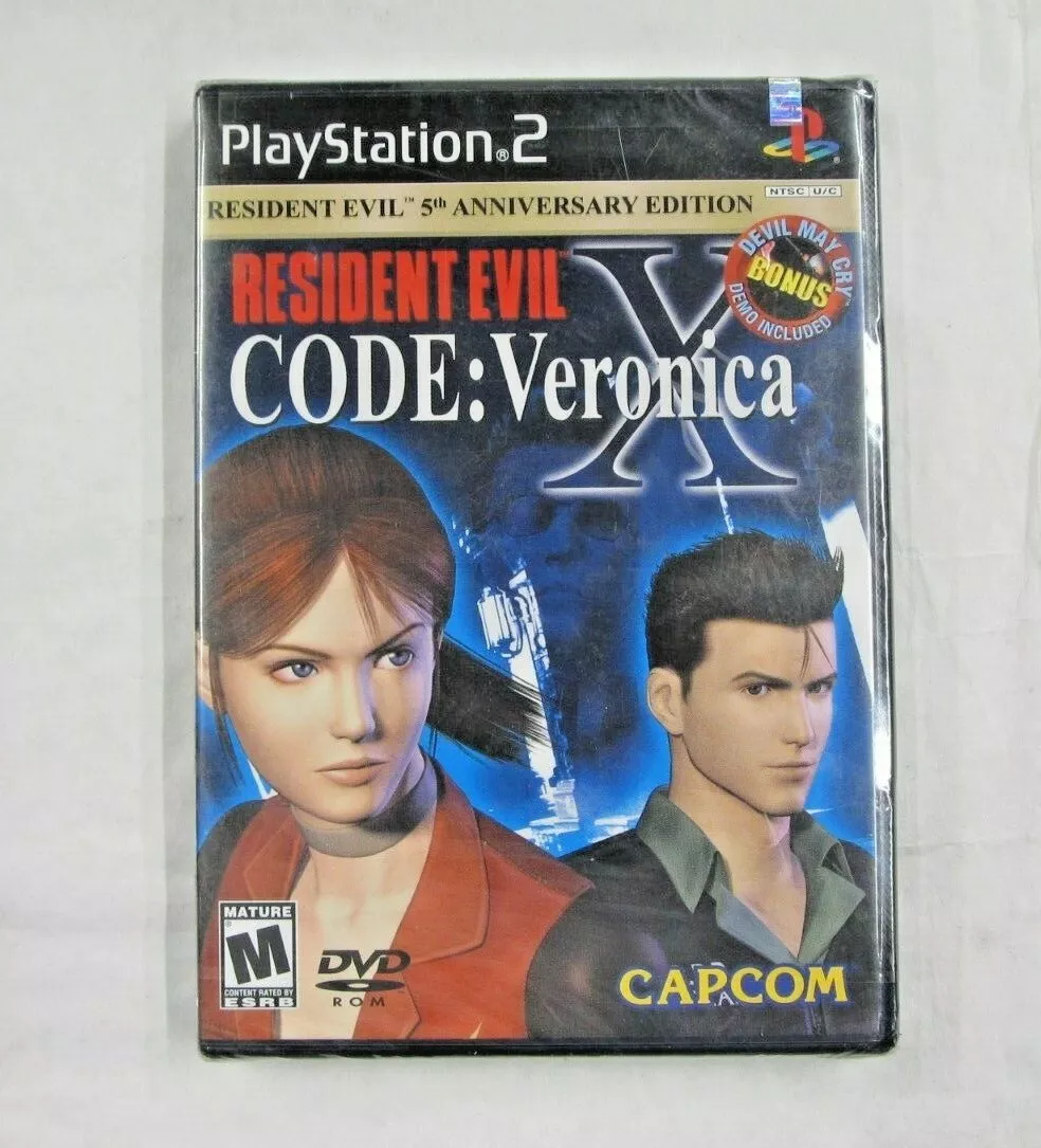 Resident Evil Code: Veronica X (Sony PlayStation 2, 2001) for sale