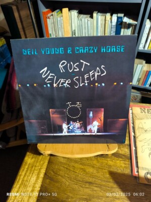 NEIL YOUNG & CRAZY HORSE ''RUST NEVER SLEEP'' - LP ORIGINAL FRANCE (1979) - REPRISE