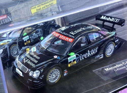 CARRERA EVOLUTION 1/32 AMG MERCEDES C-KLASSE DTM DRIVER #7 RACE SLOT CAR # 25754 - Picture 5 of 11