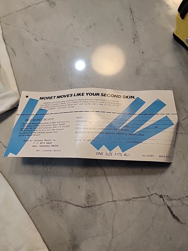 Camiseta corta Jacques Moret Star vintage años 80 nueva con etiquetas talla única C6 Foto 4 de 4