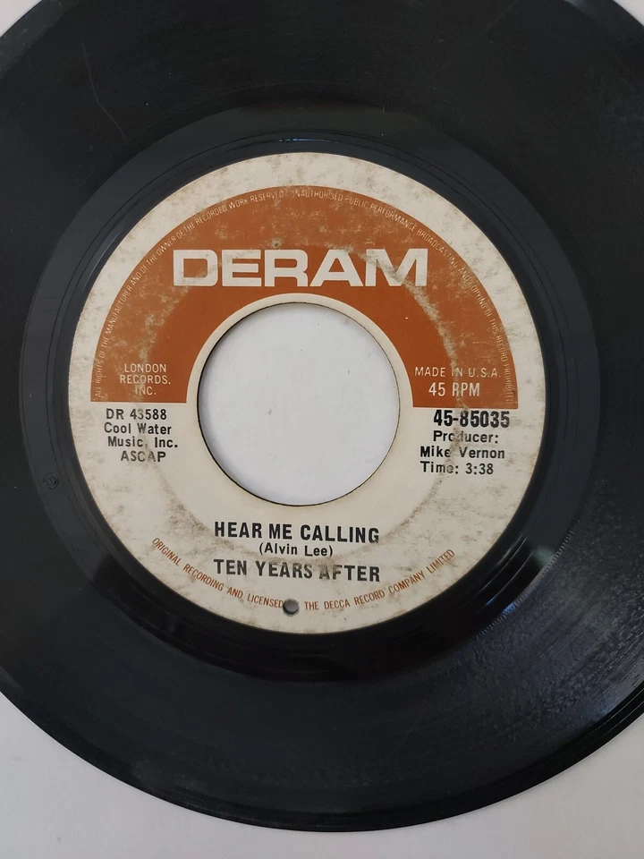 45 RPM Vinyl Record Ten Years After I'm Coming Home VG - Image 4 of 4