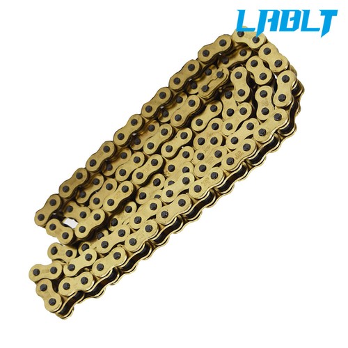 LABLT With O-Ring Drive Chain Gold Color For ATV Motorcycle 525 Pitch 120 Links - Picture 3 of 7