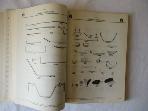 1944 IH International farmall horse drawn & tractor cultivator parts catalog - Picture 5 of 11
