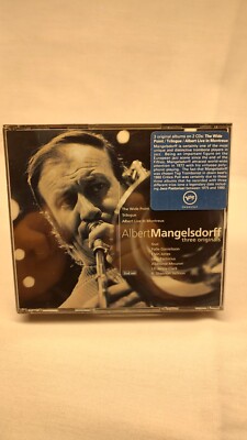 Three Originals by Albert Mangelsdorff 2 Dis Audio CD Fully Tested Music BIN OOP