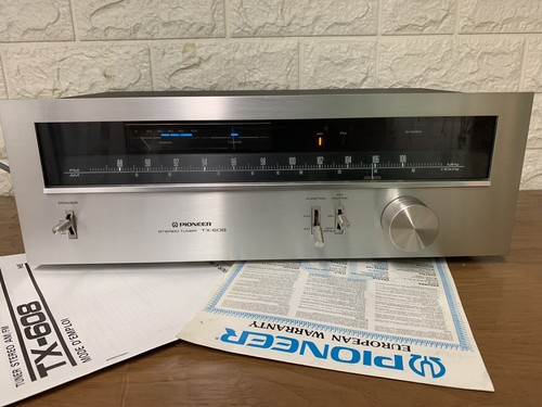 Sintonizzatore *Pioneer TX-608 AM/FM vintage, completo di manuale originale - Foto 2 di 12
