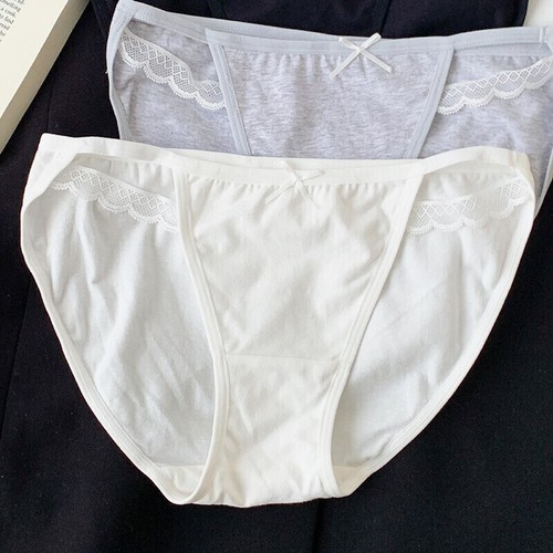 3 Pack Lot Womens Cotton Panties Briefs Low Waist Ladies Underwear Sexy Lingerie - Bild 2 von 11