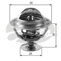 Gates Thermostat KüHlmittel 83°C FüR Hyundai Lantra II TH12283G1