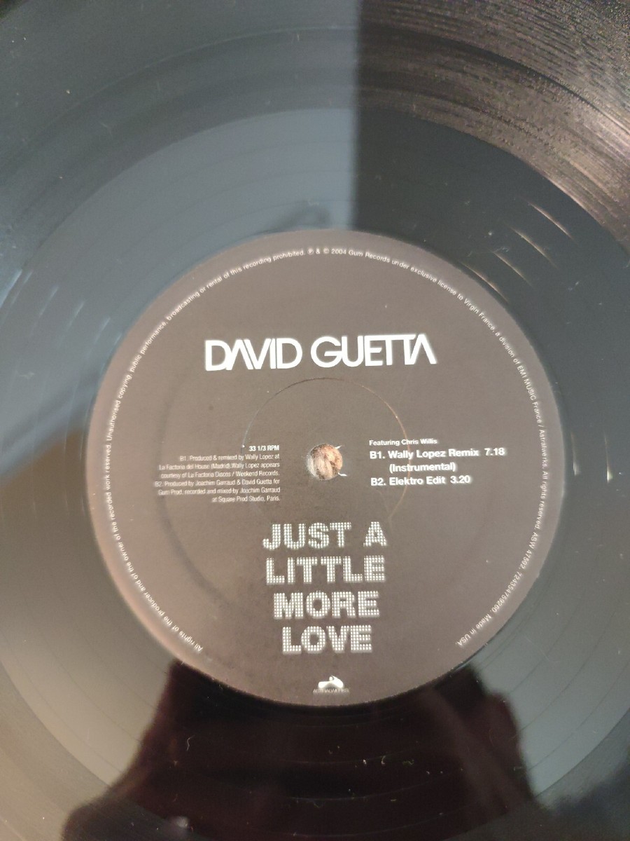 David Guetta - Just A Little More Love | eBay
